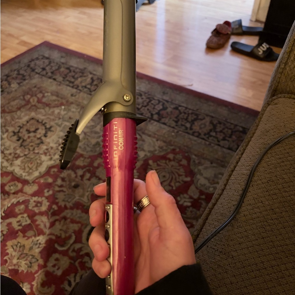 Conair Pink Curling Iron